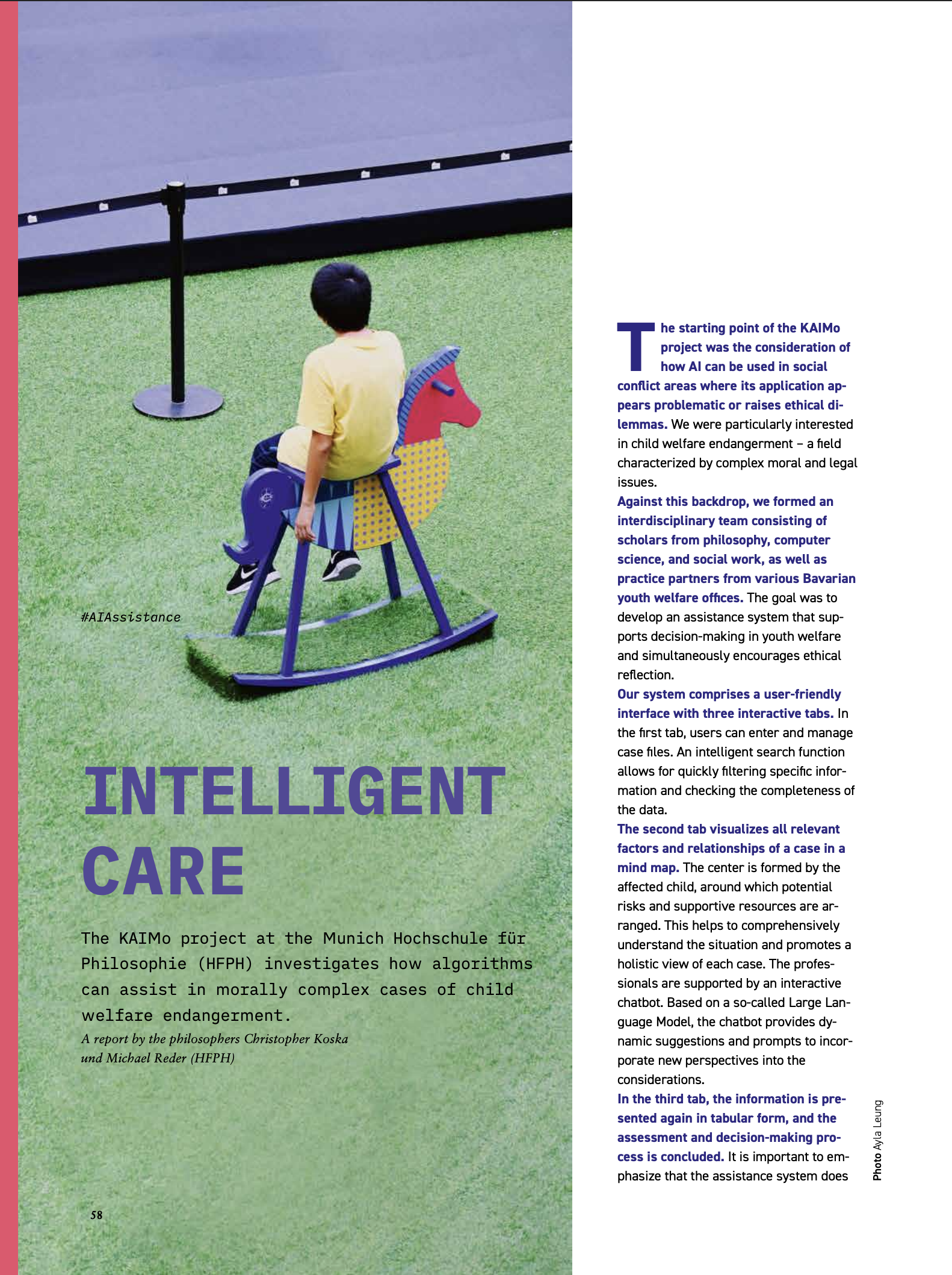Contribution to Human Magazine 02/2024